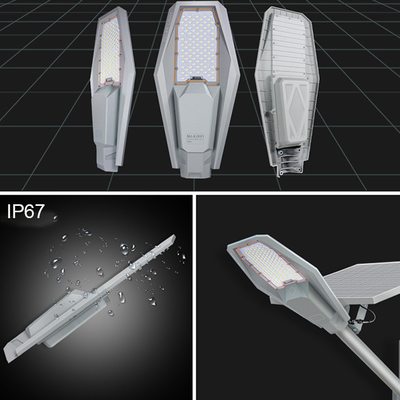 100W 200W 300W 400W China Outdoor Solar Street Lamp Aluminum Remote Control Waterproof Solar Powered Led Street Light