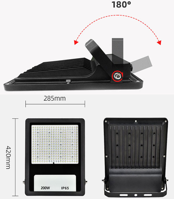 150W 200W 300W Reflector IP65 Outdoor Waterproof Aluminum LED Flood Light For Football Field