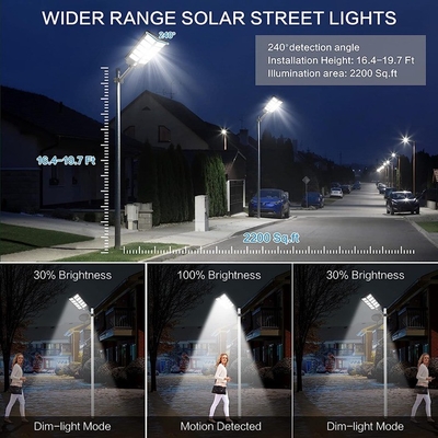 400w High Power Solar Led Street Light 150lm/W High Lumen Aluminum LED Street Light